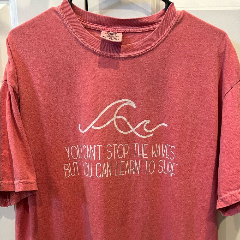 You cant stop the waves graphic tee